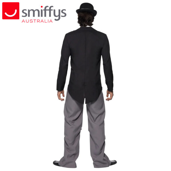 1920s Chaplin Style Film Star Adult Costume with BONUS Chaplin Tash /Eyebrows FREE - Image 4