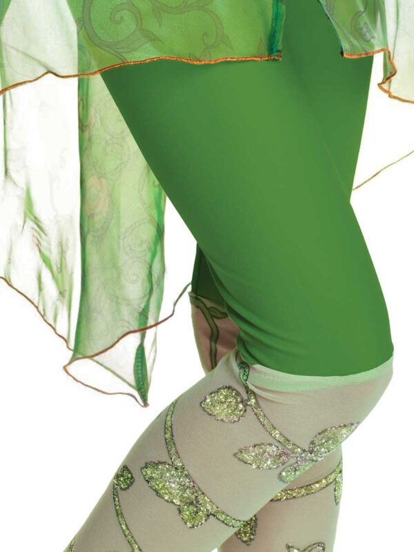 POISON IVY DC SUPER VILLAIN ANTI HEROINE GIRLS DELUXE COSTUME, CHILD 6-8y - Image 3