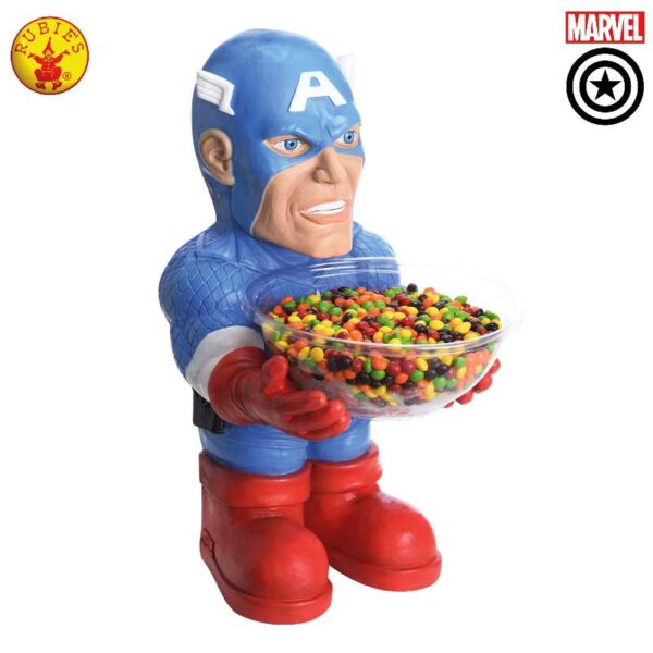 CAPTAIN AMERICA CANDY BOWL HOLDER - AVENGERS PARTY SUPPLIES