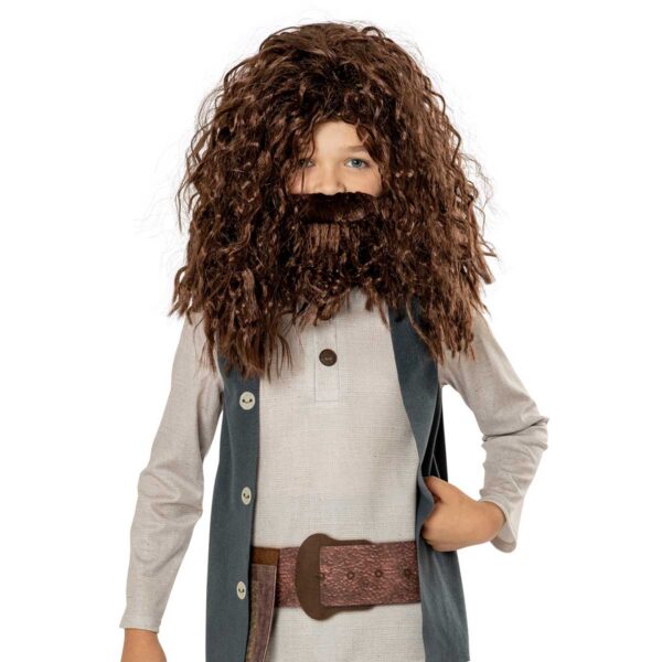 HAGRID COSTUME LICENSED HARRY POTTER BOOK WEEK FANCY DRESS, BOYS 9-10y - Image 3