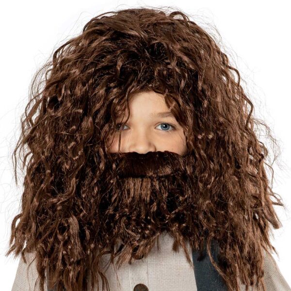 HAGRID COSTUME LICENSED HARRY POTTER BOOK WEEK FANCY DRESS, BOYS 9-10y - Image 2