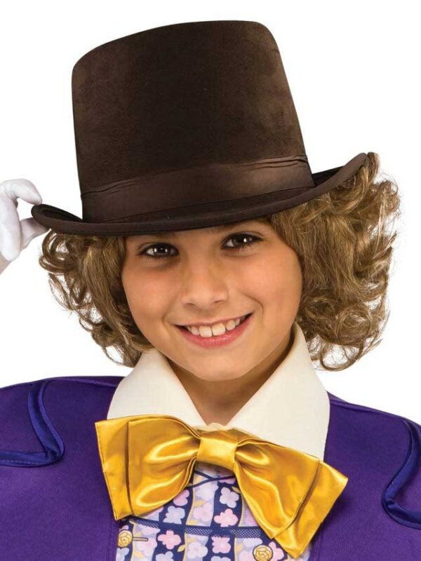 Willy Wonka Boy Costume Child Book Week Charlie & The Chocolate Factory 5-7  DLX - Image 2