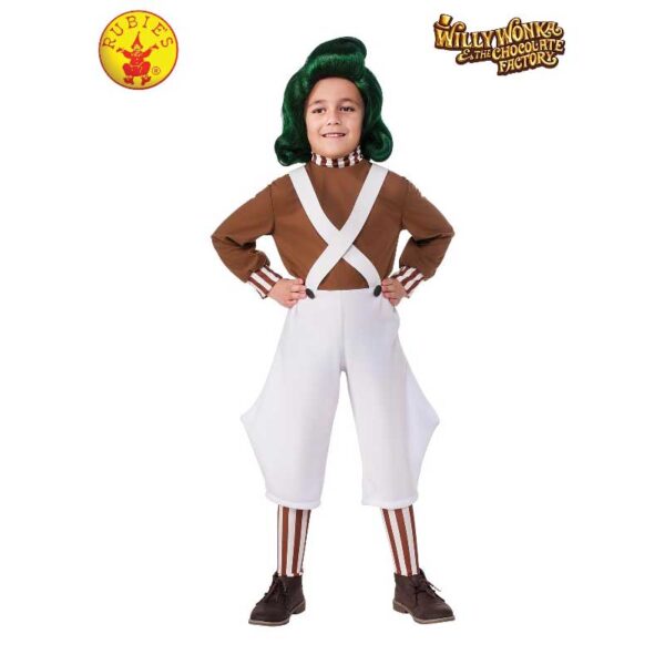 LICENSED OOMPA LOOMPA WIG /WILLY WONKA & THE CHOCOLATE FACTORY CHILD BOOK WEEK - Image 4