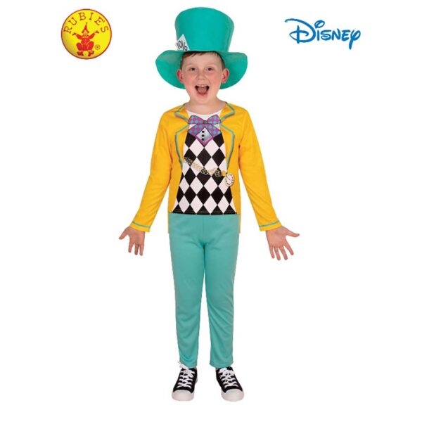 MAD HATTER BOYS CLASSIC COSTUME, CHILD 6-8y - Image 2