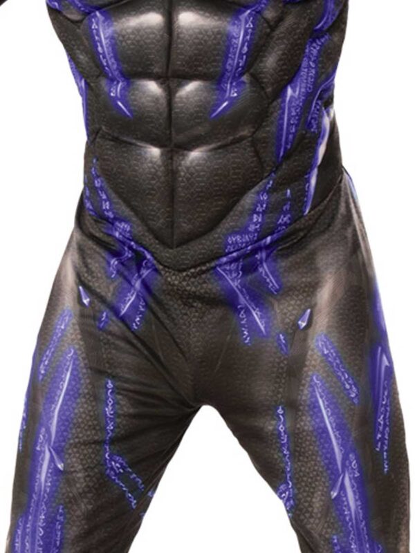 MARVEL Black Panther / T'Challa Battle Costume Muscle Chest - Adult S: STD/XL - Image 4