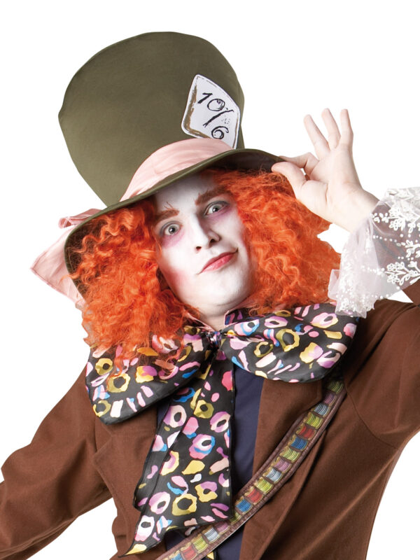 MAD HATTER ALICE IN WONDERLAND DELUXE COSTUME, ADULT - STD - Image 2