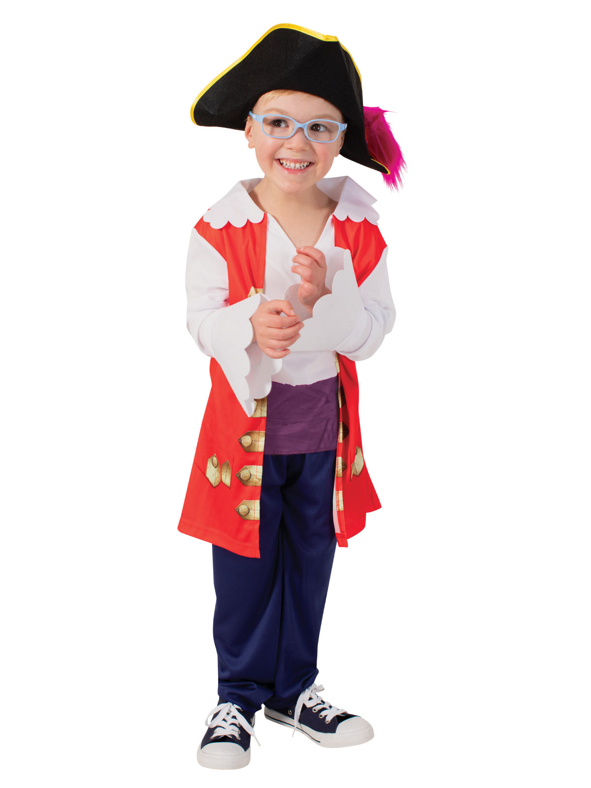 The Wiggles Captain Feathersword Deluxe Pirate Boy Costume Child