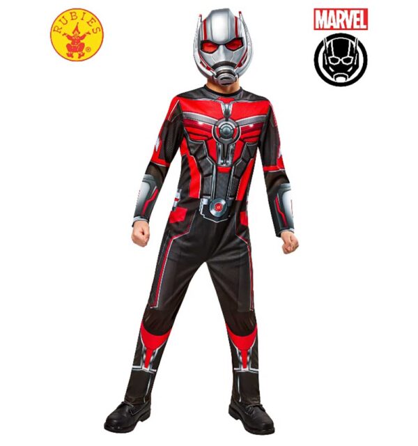 MARVEL ANT-MAN QUANTUMANIA CLASSIC SUPERHERO COSTUME, CHILD