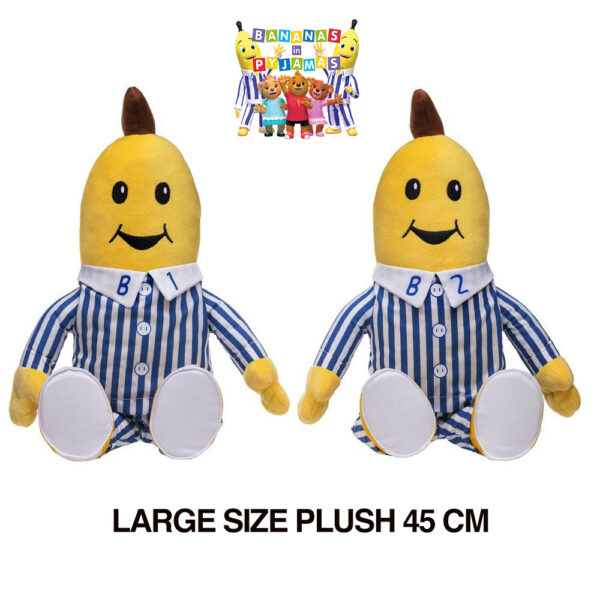 Bananas In Pyjamas Classic Beanie Plush Soft Toy Large 45cm B1 or B2 Child Baby Toddler