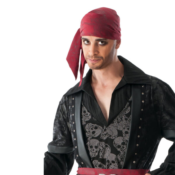 Black Beard Men's Pirate Costume - Size Adult Std - Image 2