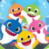 Baby Shark Kids Party Supplies - Round Foil Balloon 18" - Image 2