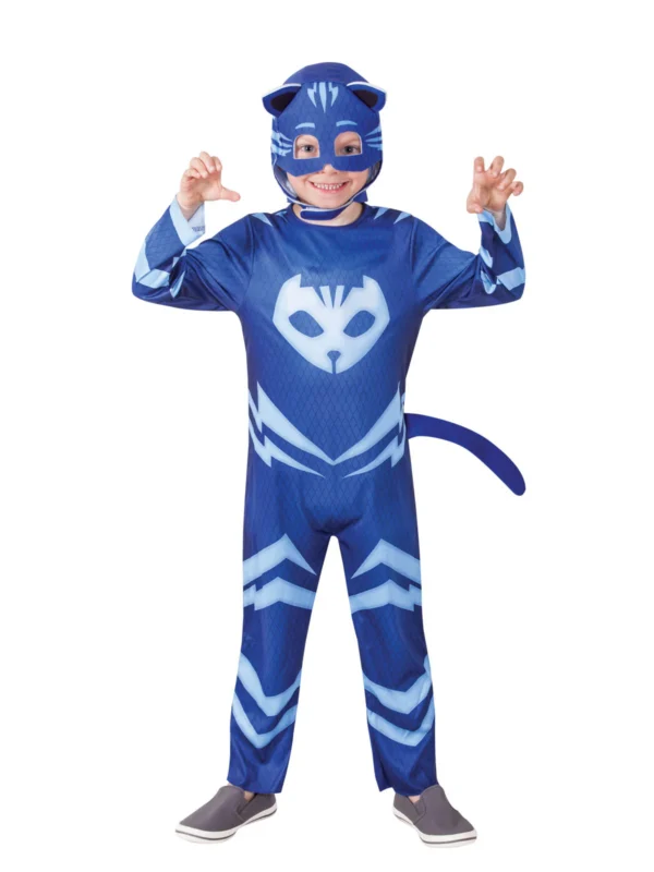 PJ Masks Catboy Jumpsuit Costume for Kids S: Small (3-5 Yrs)