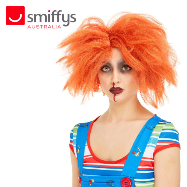 Chucky - Adult Licensed Halloween Costume Accessory - Ginger Wig - Image 2