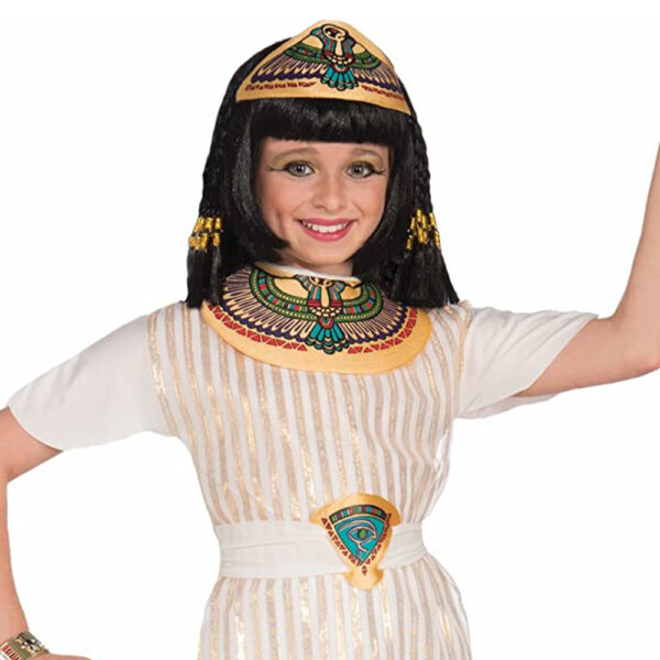 Cleopatra Egyptian Queen of the Nile costume, child, Large - Image 2