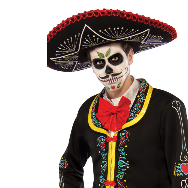 Day of the Dead Senor Halloween Men's Costume - Size Std - Image 2