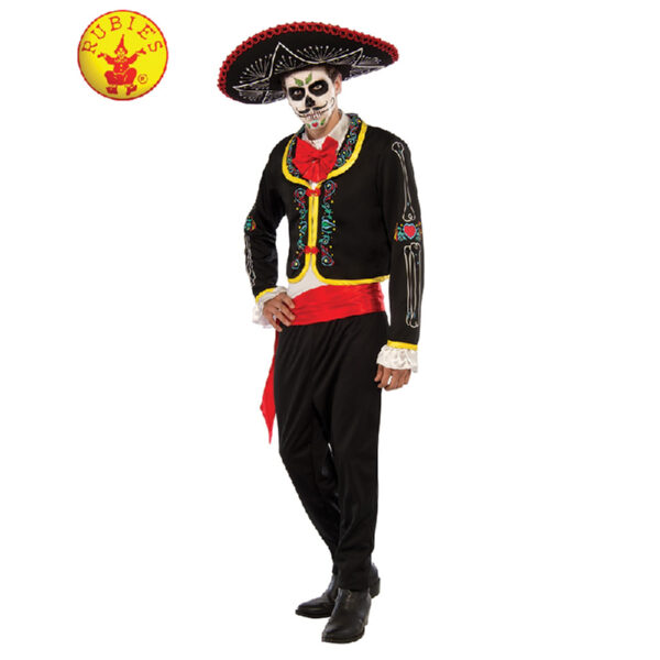 Day of the Dead Senor Halloween Men's Costume - Size Std