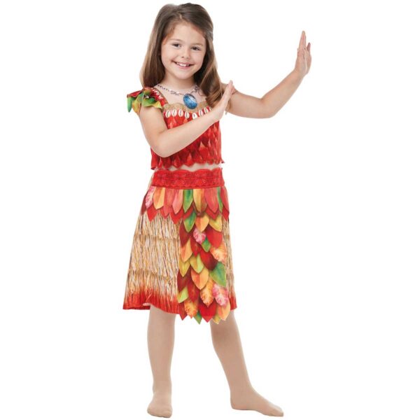 DISNEY POLYNESIAN PRINCESS MOANA EPILOGUE DELUXE COSTUME, CHILD 7-8Y - Image 2