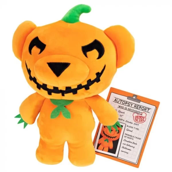 Deddy Bear in Autopsy Bag with Report Plush Halloween Kids Soft Toy Gift - 30 cm - Image 2