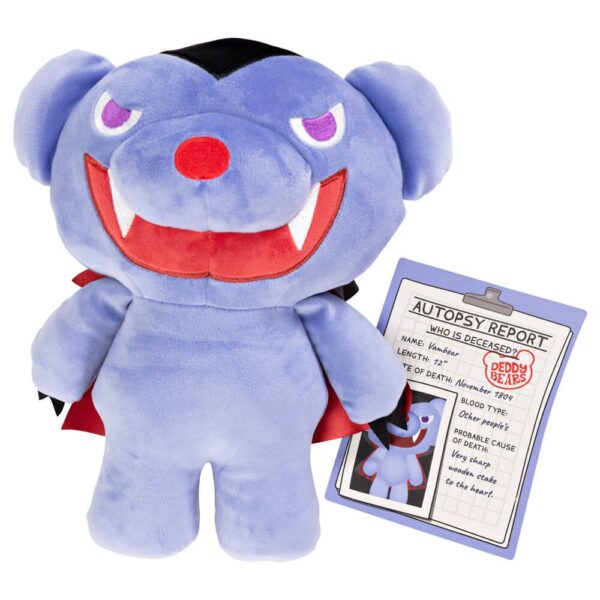 Deddy Bear in Autopsy Bag with Report Plush Halloween Kids Soft Toy Gift - 30 cm - Image 4