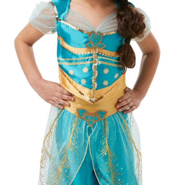 Disney Alladin Princess Jasmine Costume for Girls 6-8y - Image 3