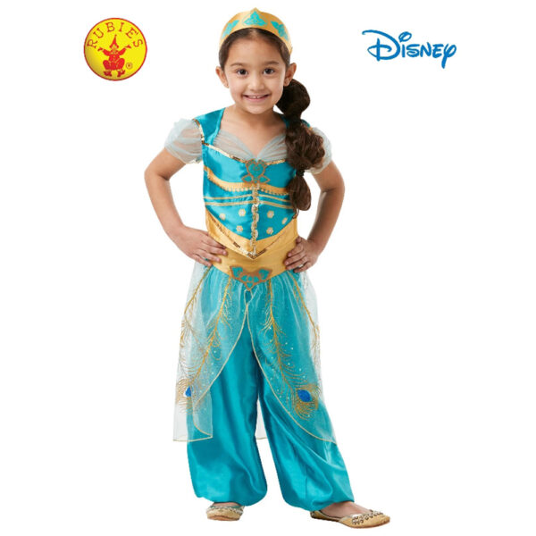 Disney Alladin Princess Jasmine Costume for Girls 6-8y