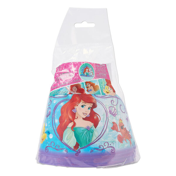 Disney Ariel The Little Mermaid Dream Big Kids Party Supplies - Paper Tiaras (8 Pcs) - Image 3