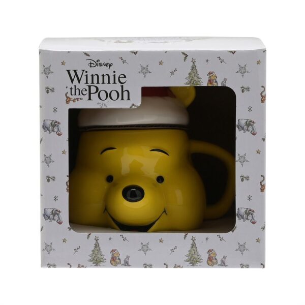 Disney Christmas: Winnie the Pooh Christmas 3-D Mug, Gift Boxed Size 14cm - Image 4