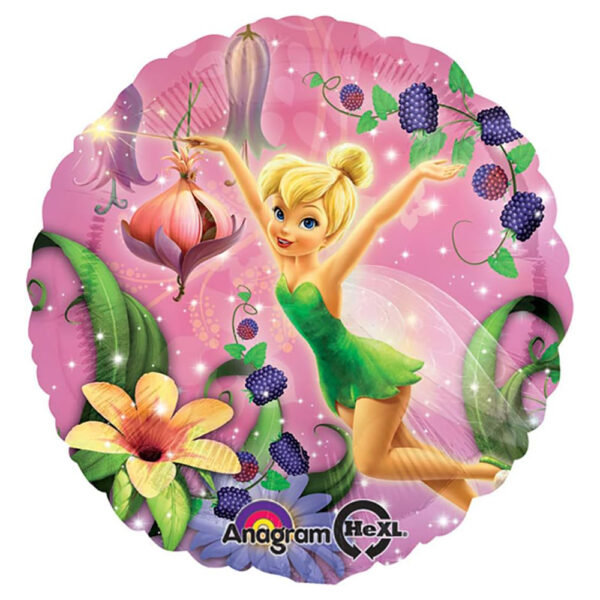 Disney Tinker Bell Kids Party Supplies - Foil Balloon 45cm