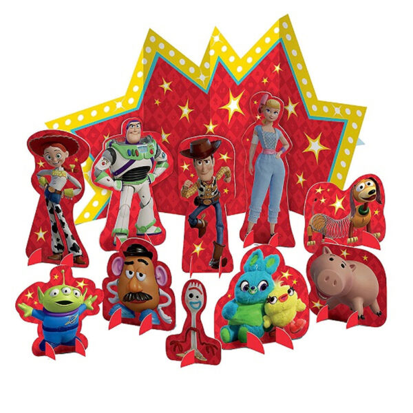 Disney Toy Story 4 Kids Birthday Party Supplies - Table Decorating Kit