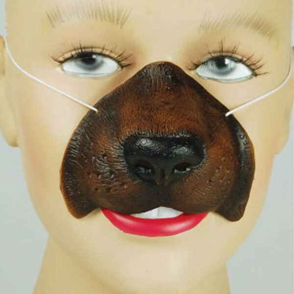 Dog Nose - Costume Accessory - Brown - Image 2