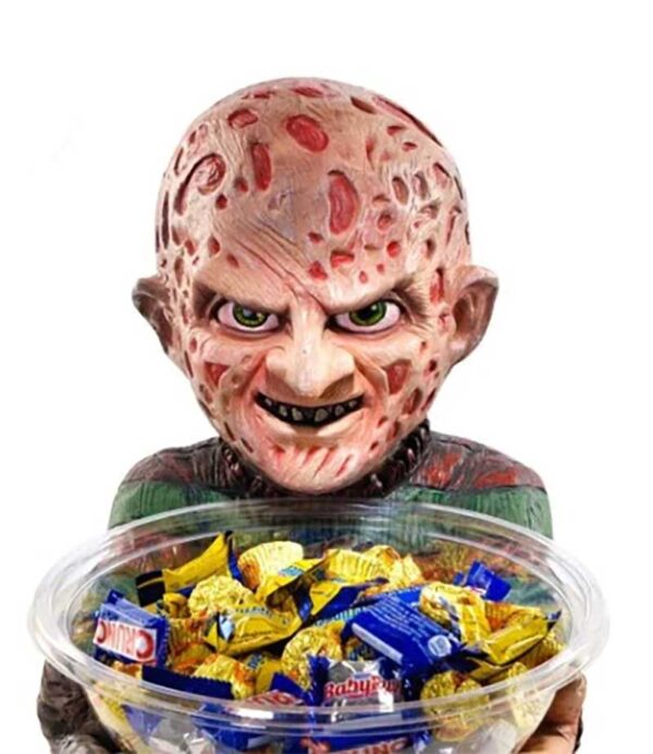 FREDDY KRUEGER FRIDAY THE 13TH LICENSED HALLOWEEN PARTY CANDY BOWL HOLDER - Image 2