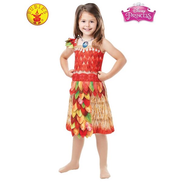 DISNEY POLYNESIAN PRINCESS MOANA EPILOGUE DELUXE COSTUME, CHILD 7-8Y