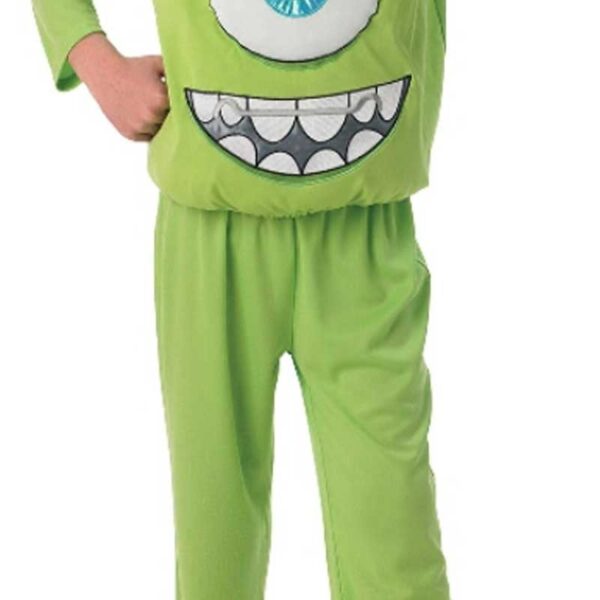 Disney Pixars Monsters University Disney Pixar Mike Wazowski Deluxe Kids Cyclops Costume 3-4, 5-6 - Image 3