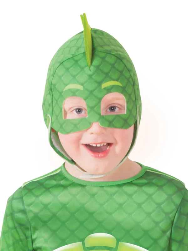 PJ Masks Gekko Lizard Jumpsuit Costume for Kids S: Small (3-5 Yrs) - Image 4