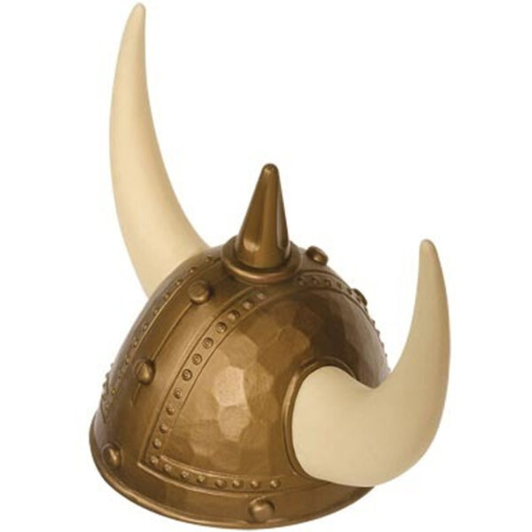 Viking Nordic Warrior Helmet with Horns Halloween Costume Accessory