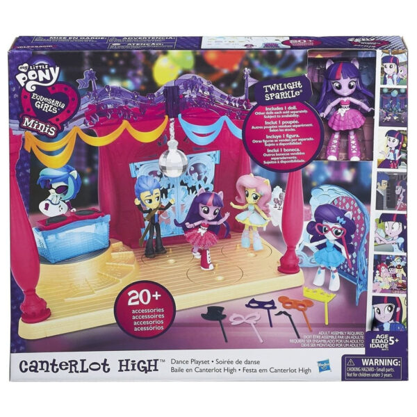 Hasbro: My Little Pony Equestria Girls Canterlot High Dance Toy Playset with Doll