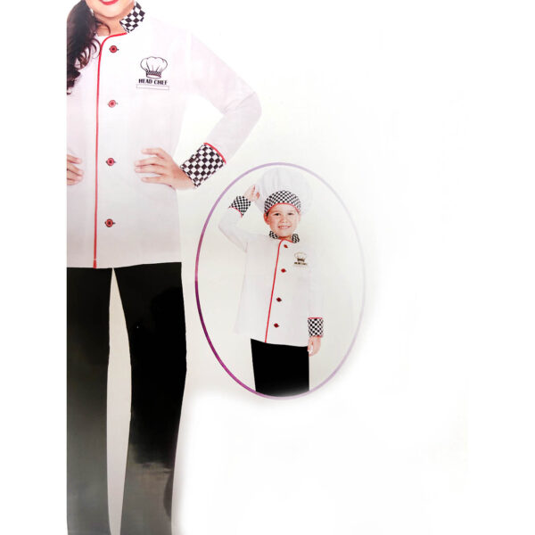 Master Chef / Head Cook Costume Boys or Girls 4-6 Years Careers Fancy Dress - Image 4