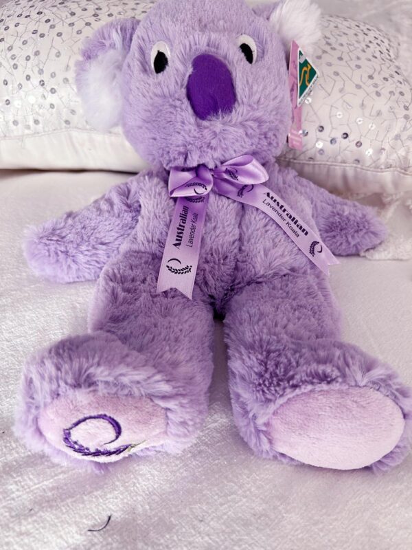Lavender Heat Pack Teddy Bear Scent Plush Winter Aromatherapy Gift Women Au-made - Image 2