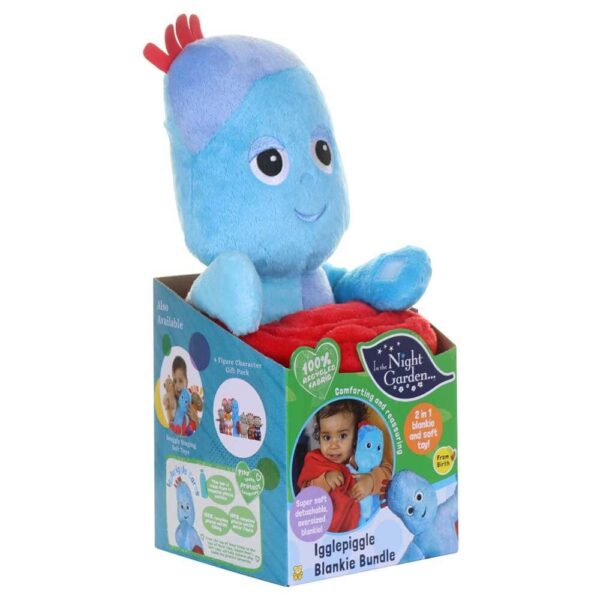 In the Night Garden:  Igglepiggle Blankie Bundle & Plush Toddler Soft Toy 29 cm - Image 3