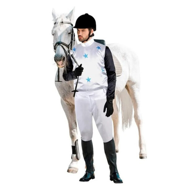 Melbourne Cup Horse Racing Jockey / Rider Adult Costume S: L