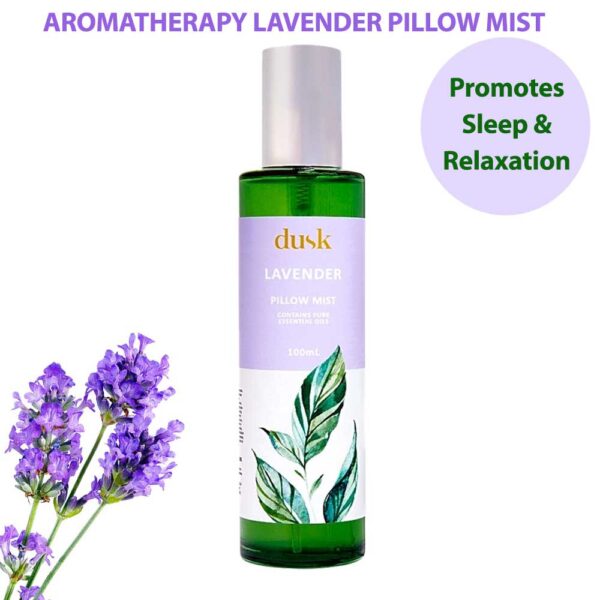 DUSK Lavender Essential Oil Pillow Mist Spray 100ml - Image 2