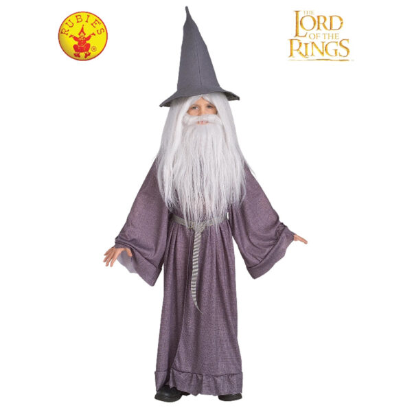 Lord of the Rings: Gandalf Wig and Beard Set - Child Halloween Costume Accessory