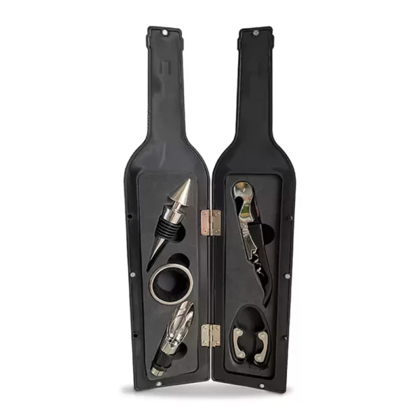 Men's Republic - Wine Bottle Tool Accessories 5 Pc Gift Set - Image 2