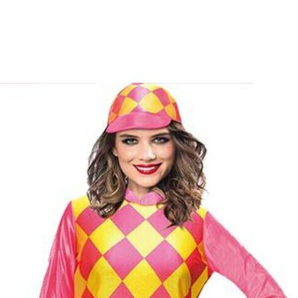 Melbourne Cup Carnival Jockey Womens Costume - Size:12 - 14 - Image 3