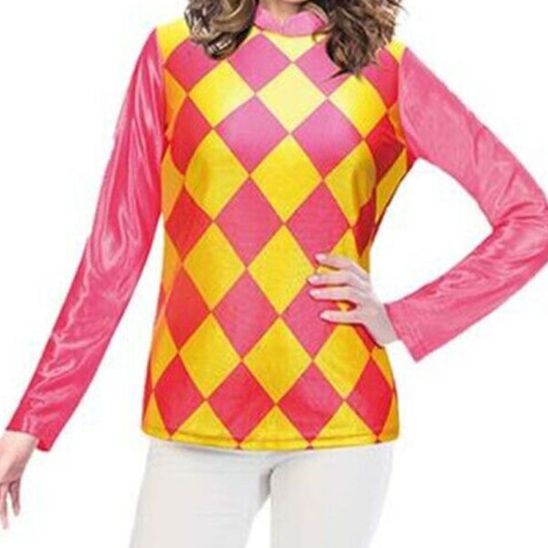 Melbourne Cup Carnival Jockey Womens Costume - Size:12 - 14 - Image 4