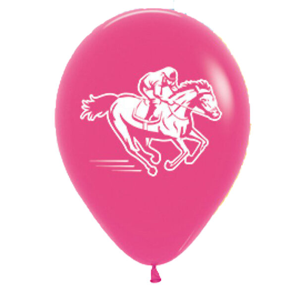 Melbourne Horse Racing Party Supplies - 30cm Tropical Assorted Latex Balloons, 25pc - Image 2