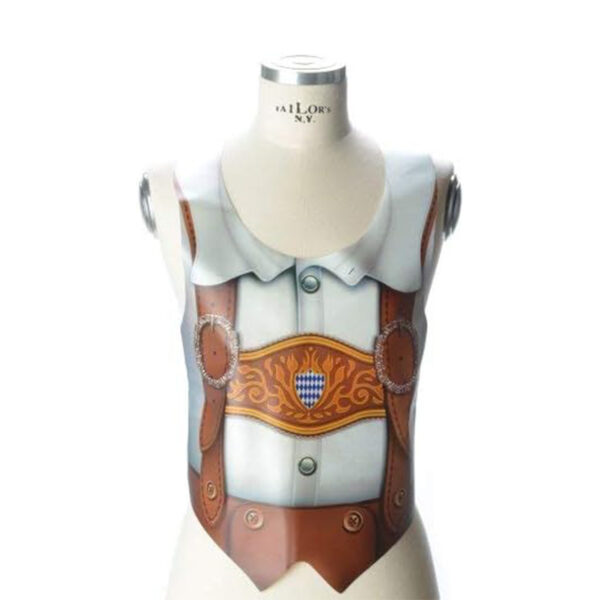 Men's Vest Oktoberfest Costume Accessory - Plastic - Image 2