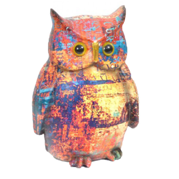 Money Box - Graffiti Owl Art Gift - 11.5cm - Image 2