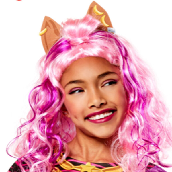 Monster High: Clawdeen Wolf Girl's Costume Wig - Image 2