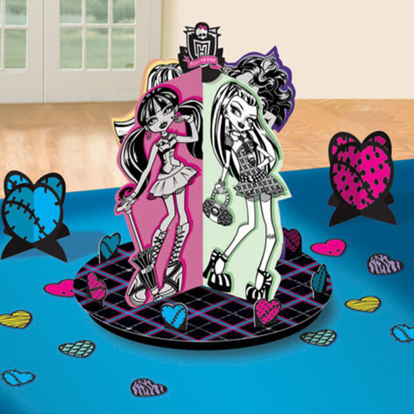 Mattel Monster High Birthday Party Supplies - Table Decorating Kit - Image 2